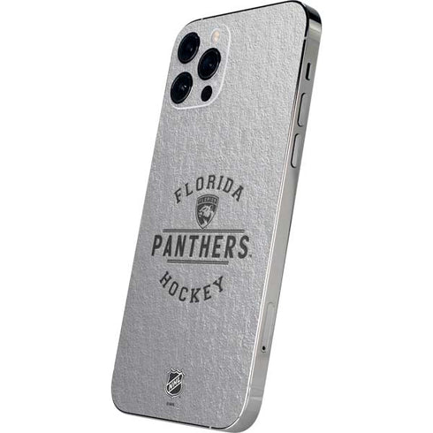 NHL Florida Panthers Black Text iPhone 12 Pro Skin