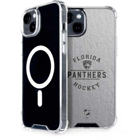 NHL Florida Panthers Black Text iPhone 13 MagSafe Case