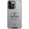 NHL Florida Panthers Black Text iPhone 13 Pro Clear Case