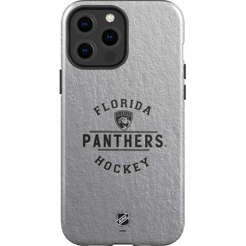 NHL Florida Panthers Black Text iPhone 13 Pro Max Impact Case