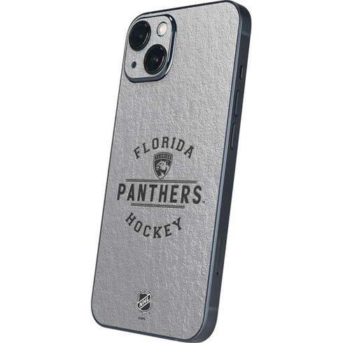 NHL Florida Panthers Black Text iPhone 13 Skin