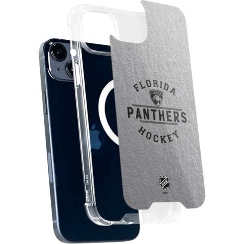 NHL Florida Panthers Black Text iPhone 15 Plus MagSafe Case