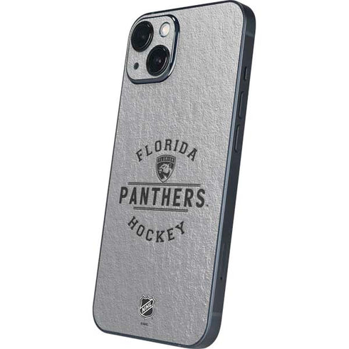NHL Florida Panthers Black Text iPhone 14 Plus Skin