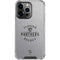 NHL Florida Panthers Black Text iPhone 15 Pro Clear Case