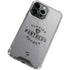 NHL Florida Panthers Black Text iPhone 15 Pro Clear Case
