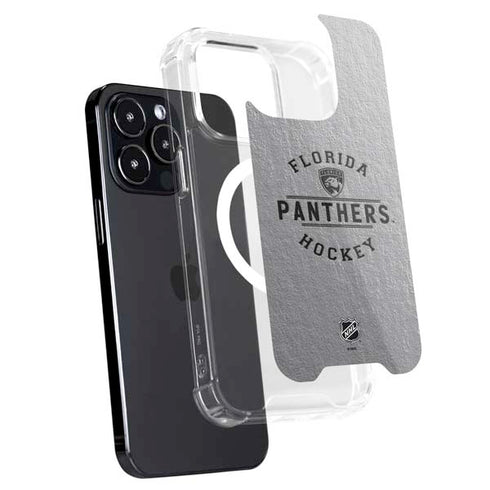 NHL Florida Panthers Black Text iPhone 15 Pro MagSafe Case