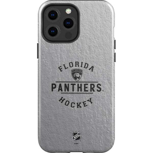 NHL Florida Panthers Black Text iPhone 14 Pro Max Impact Case
