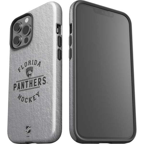 NHL Florida Panthers Black Text iPhone 15 Pro Max Impact Case