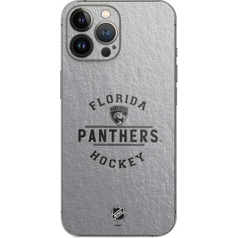 NHL Florida Panthers Black Text iPhone 14 Pro Max Skin