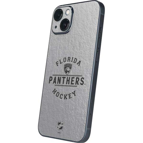 NHL Florida Panthers Black Text iPhone 15 Skin