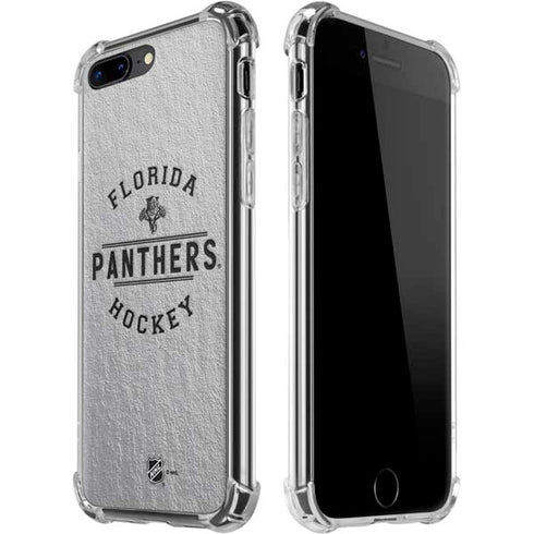 NHL Florida Panthers Black Text iPhone 7/8 Plus Clear Case