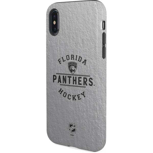 NHL Florida Panthers Black Text iPhone X Pro Case
