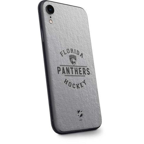 NHL Florida Panthers Black Text iPhone XR Skin