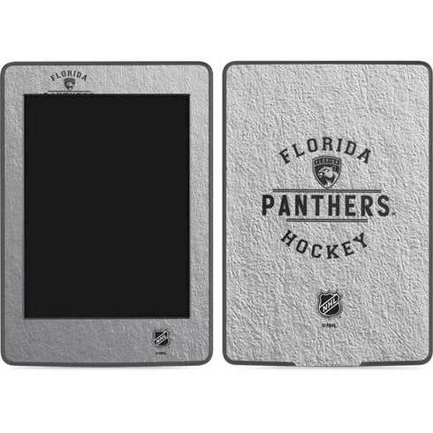 NHL Florida Panthers Black Text Amazon Kindle Skin