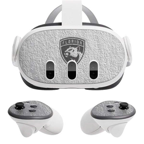 NHL Florida Panthers Black Text Meta Quest 3 Skin