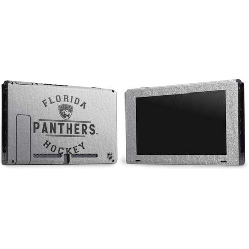 NHL Florida Panthers Black Text Nintendo Switch Bundle Skin