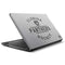 NHL Florida Panthers Black Text HP Notebook Skin