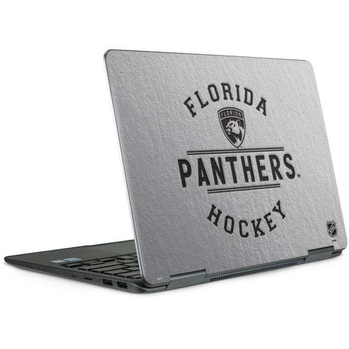 NHL Florida Panthers Black Text Notebook 9 Pro 13in (2017) Skin