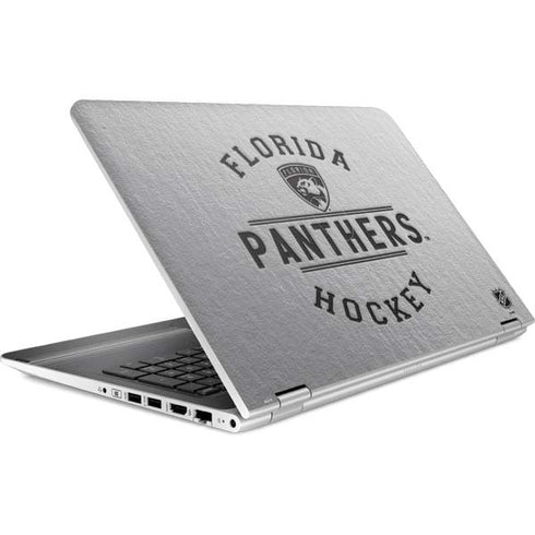 NHL Florida Panthers Black Text HP Pavilion Skin