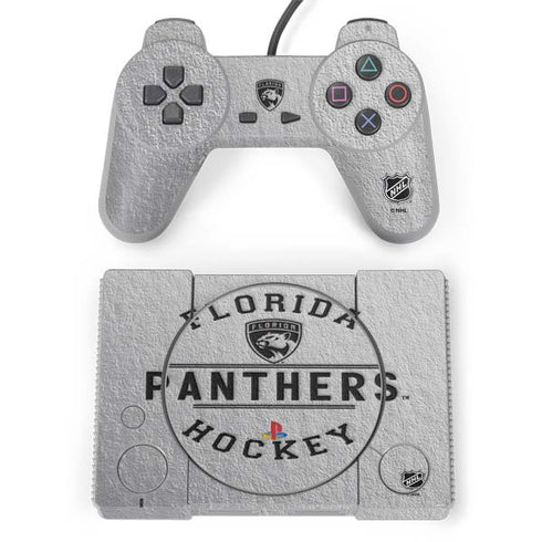 NHL Florida Panthers Black Text PlayStation Classic Bundle Skin