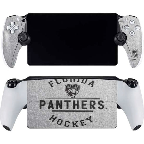 NHL Florida Panthers Black Text PlayStation Portal Remote Player Skin