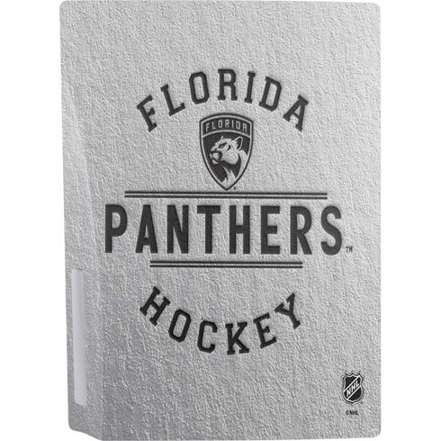 NHL Florida Panthers Black Text PS5 Console Skin