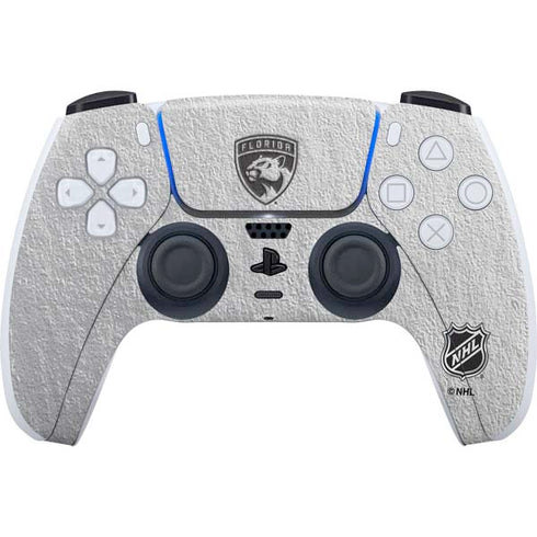 NHL Florida Panthers Black Text PS5 Controller Skin