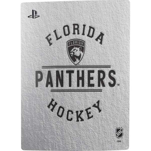 NHL Florida Panthers Black Text PS5 Digital Edition Console Skin