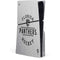 NHL Florida Panthers Black Text PS5 Slim Disk Console Skin