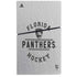 NHL Florida Panthers Black Text PS5 Slim Disk Console Skin