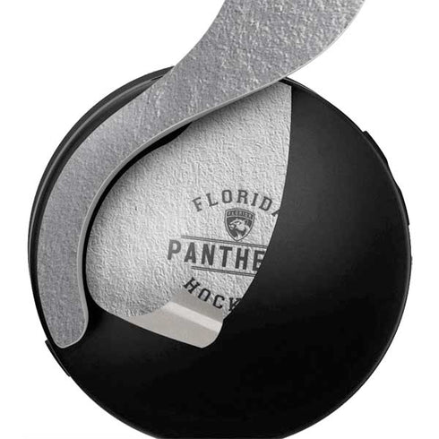 NHL Florida Panthers Black Text PULSE 3D Wireless Headset for PS5 Skin