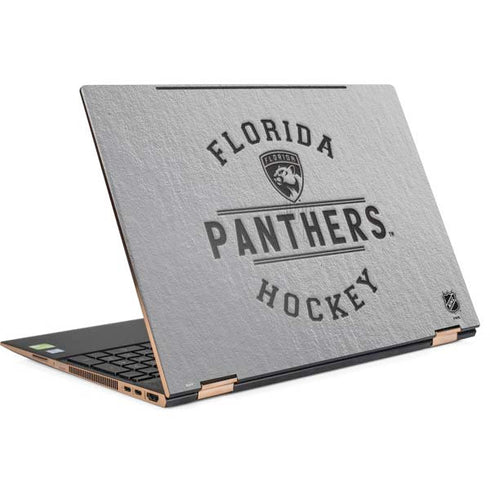 NHL Florida Panthers Black Text HP Spectre Skin
