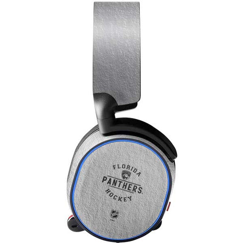 NHL Florida Panthers Black Text SteelSeries Arctis 5 Skin