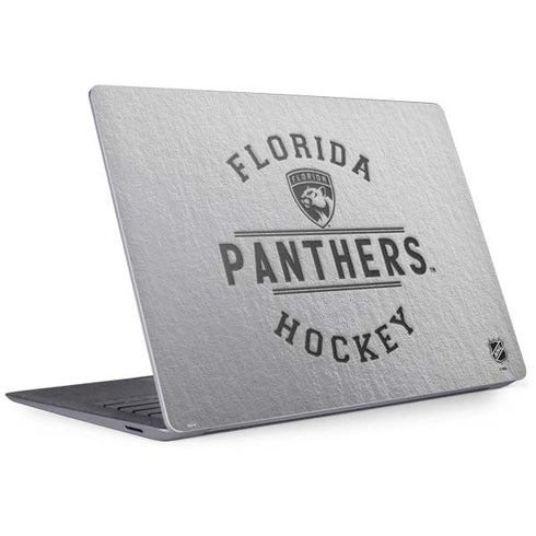 NHL Florida Panthers Black Text Surface Laptop 3 13.5in Skin