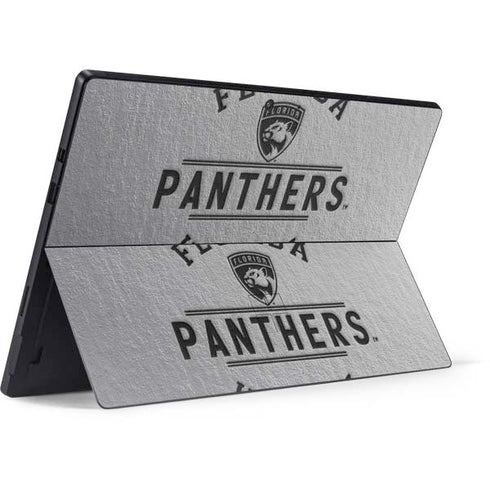 NHL Florida Panthers Black Text Surface Pro 7 Skin
