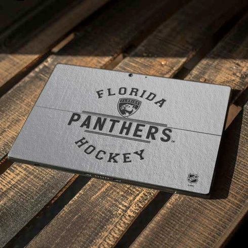 NHL Florida Panthers Black Text Surface Pro 7 Skin