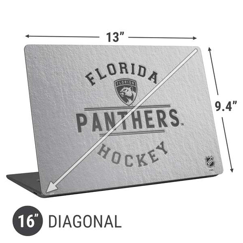 NHL Florida Panthers Black Text Universal Laptop 16in (13 x 9.4in) Skin
