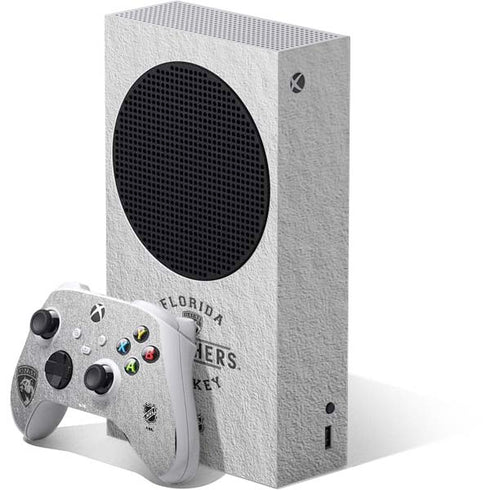 NHL Florida Panthers Black Text Xbox Series S Bundle Skin