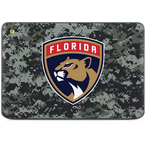 NHL Florida Panthers Camo HP Chromebook Skin