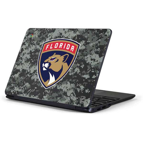 NHL Florida Panthers Camo Samsung Chromebook Skin