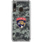 NHL Florida Panthers Camo Galaxy A30 Clear Case