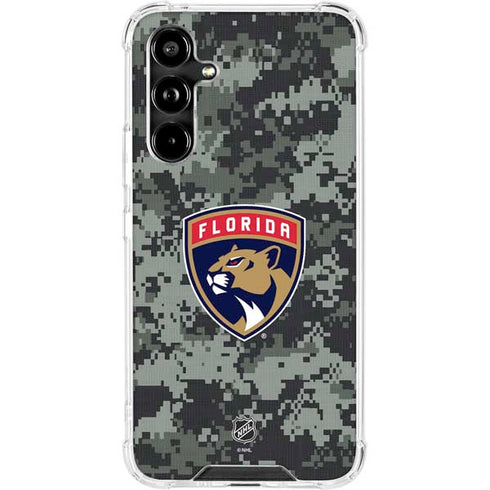NHL Florida Panthers Camo Galaxy A54 5G Clear Case