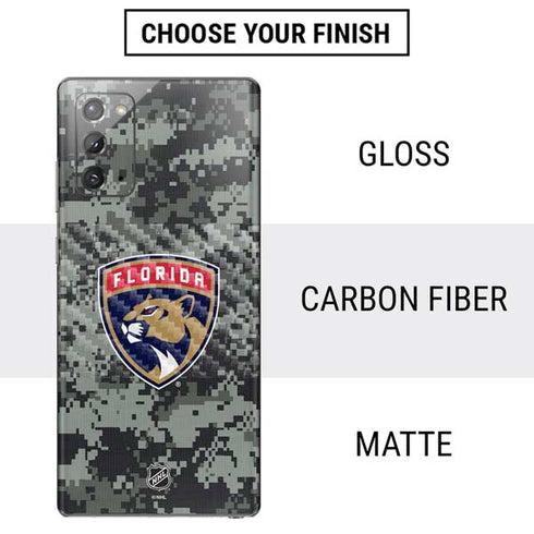 NHL Florida Panthers Camo Galaxy Note20 5G Skin