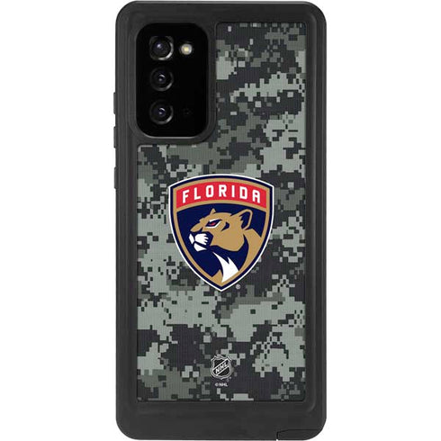 NHL Florida Panthers Camo Galaxy Note20 5G Waterproof Case