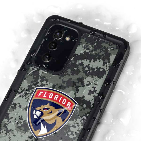 NHL Florida Panthers Camo Galaxy Note20 5G Waterproof Case