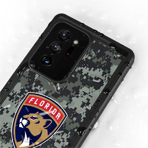 NHL Florida Panthers Camo Galaxy Note20 Ultra 5G Waterproof Case