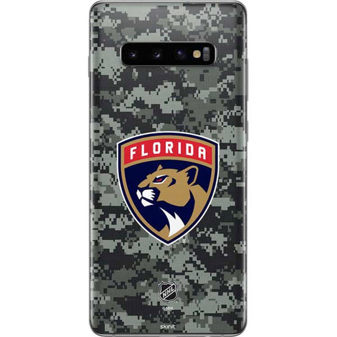 NHL Florida Panthers Camo Galaxy S10 Plus Skin