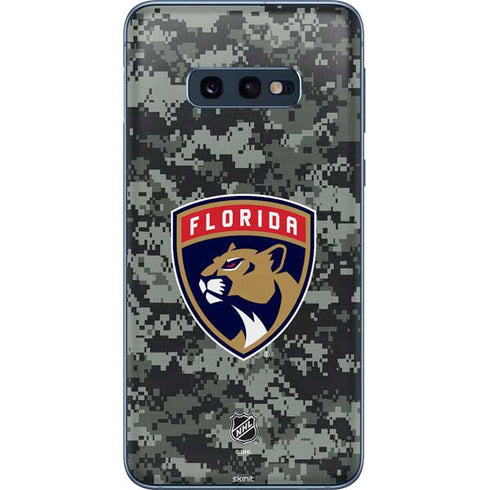 NHL Florida Panthers Camo Galaxy S10e Skin