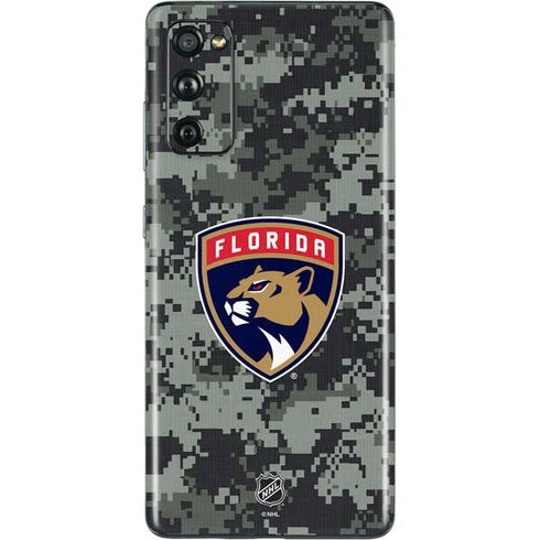 NHL Florida Panthers Camo Galaxy S20 Fan Edition Skin