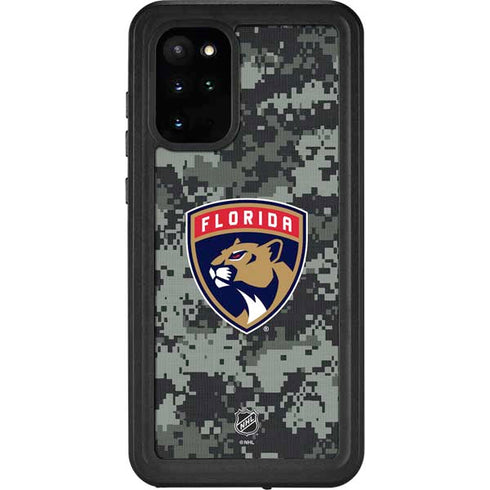 NHL Florida Panthers Camo Galaxy S20 Plus Waterproof Case